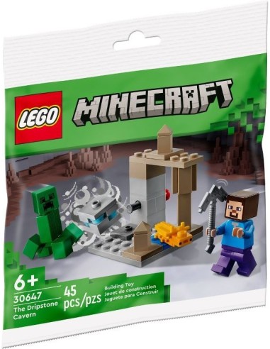 LEGO Minecraft - La caverne de spéléothèmes - 30647 - En stock chez